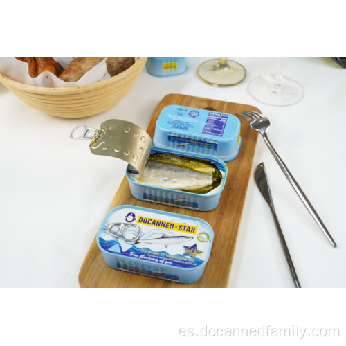 sardinas enlatadas en aceite vegetal 125g